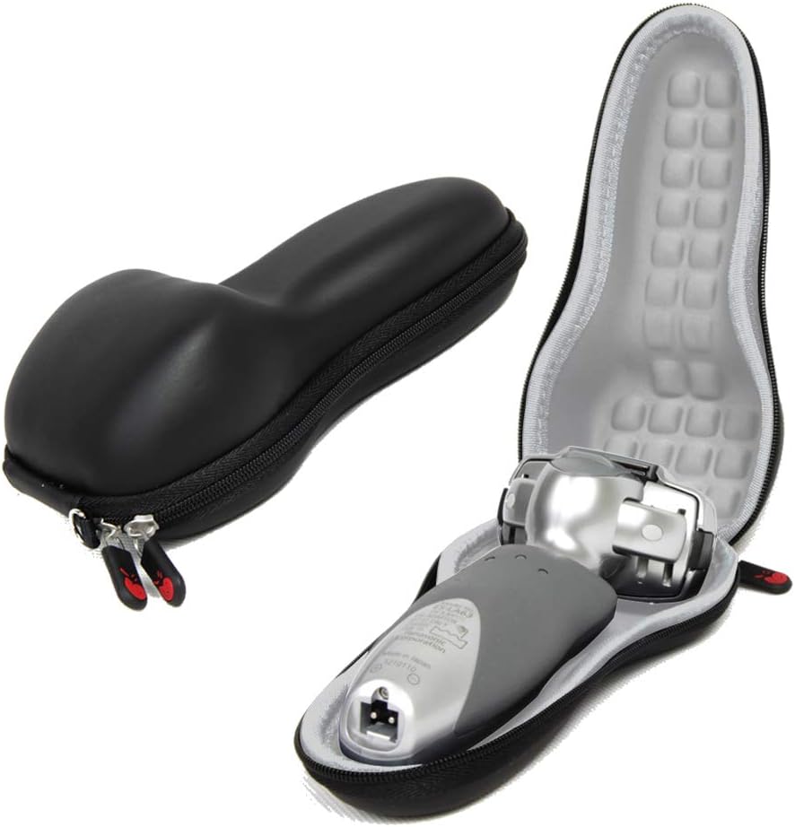 Detalle de Hermitshell EVA Hard Case with Carabiner for Panasonic ES-LA63-S / ES-LA93-K / ES-8103S / ES-RF31 / ES-RF41 / ES-SL41 Arc3/ARC4 Electric Shaver