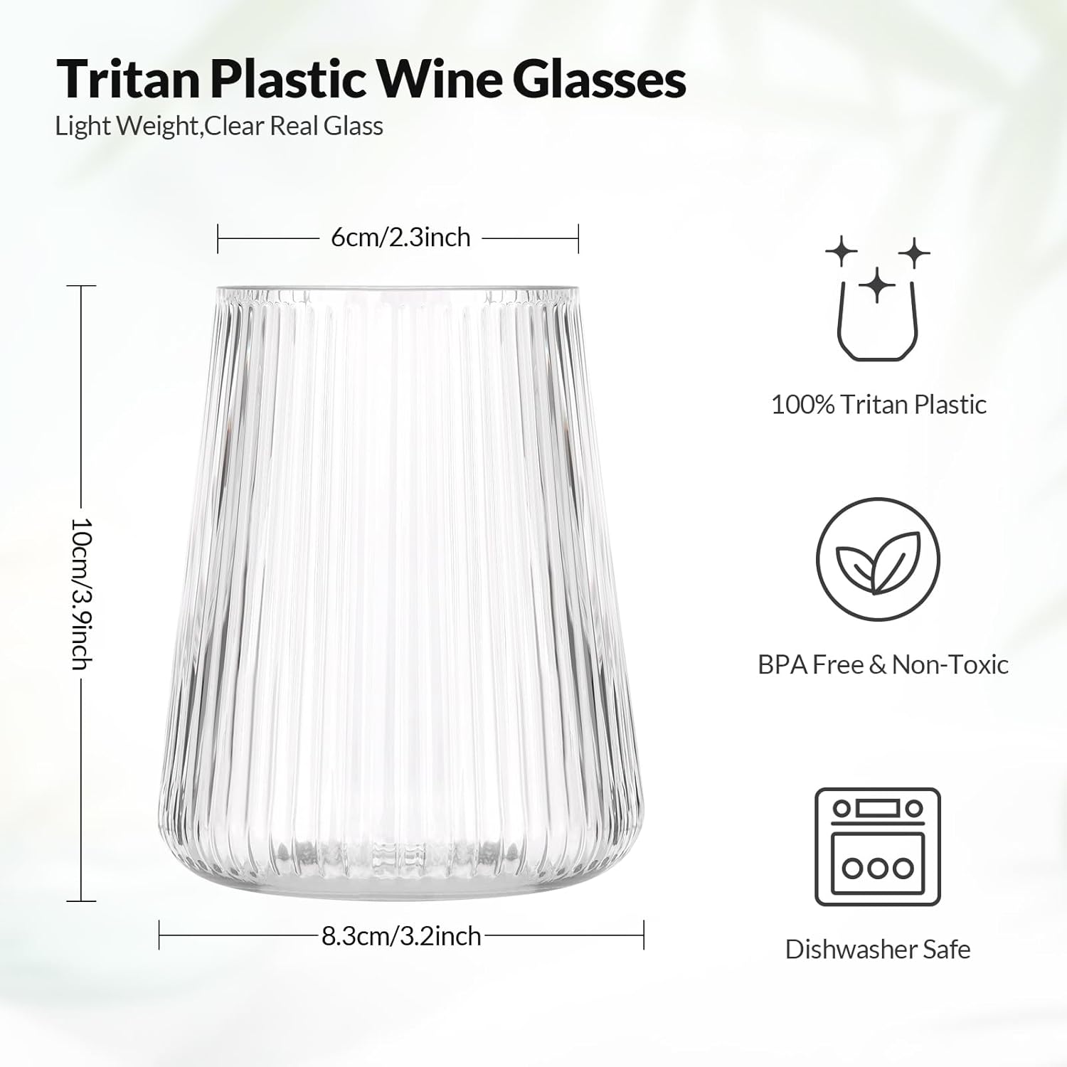 Thumbnail 1 de hotder Tritan-Kunststoff weingläser 354 ml 🍷