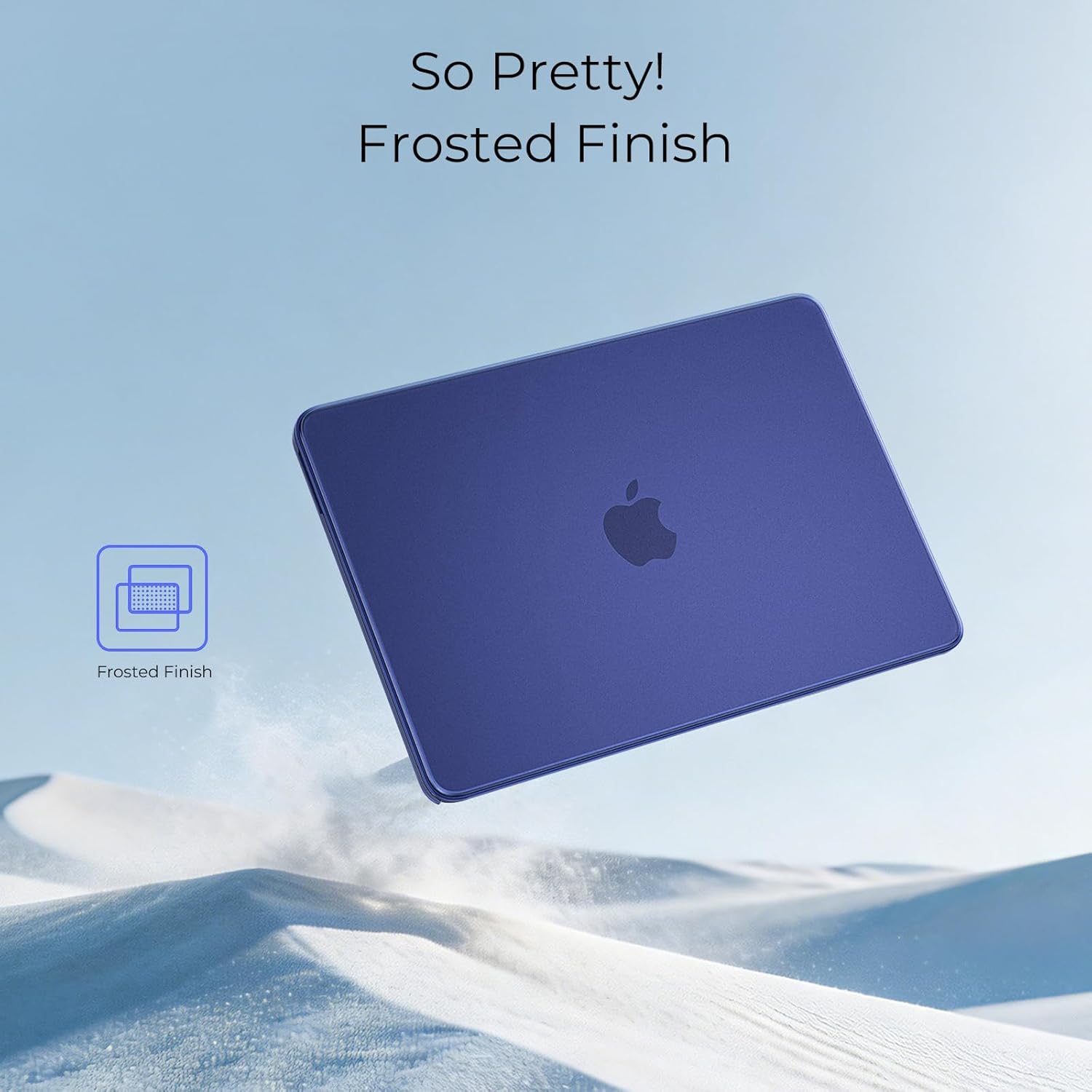 Thumbnail 6 de BlueSwan 13-inch MacBook Neo Case (A18 Pro, 2026) – Indigo Matte Protective Skin
