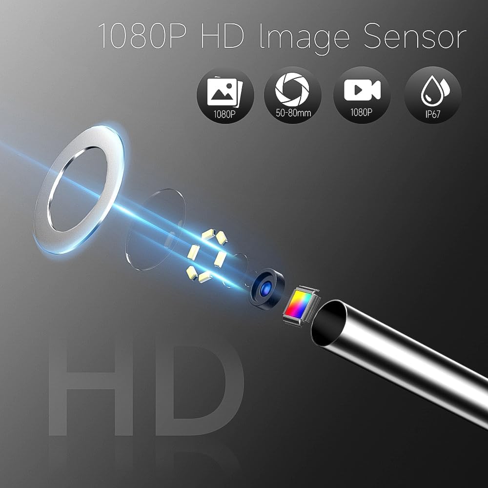 Thumbnail 4 de Zealtron Endoskopkamera 6,2 mm 5 Zoll