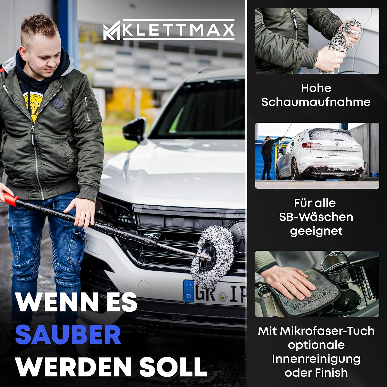 Thumbnail 2 de KLETTMAX Brush Cover Deluxe Waschbürstenüberzug