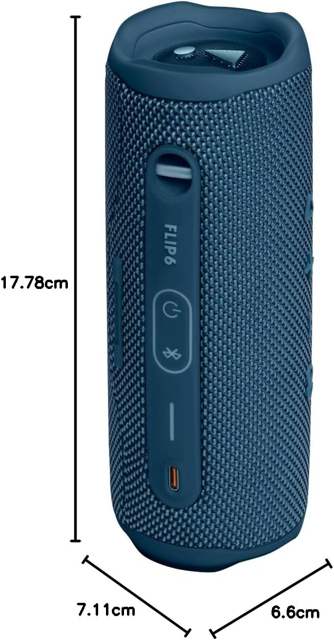 Thumbnail 3 de JBL Flip 6 Portable Speaker Blue – practical, no-nonsense small speaker for everyday listening