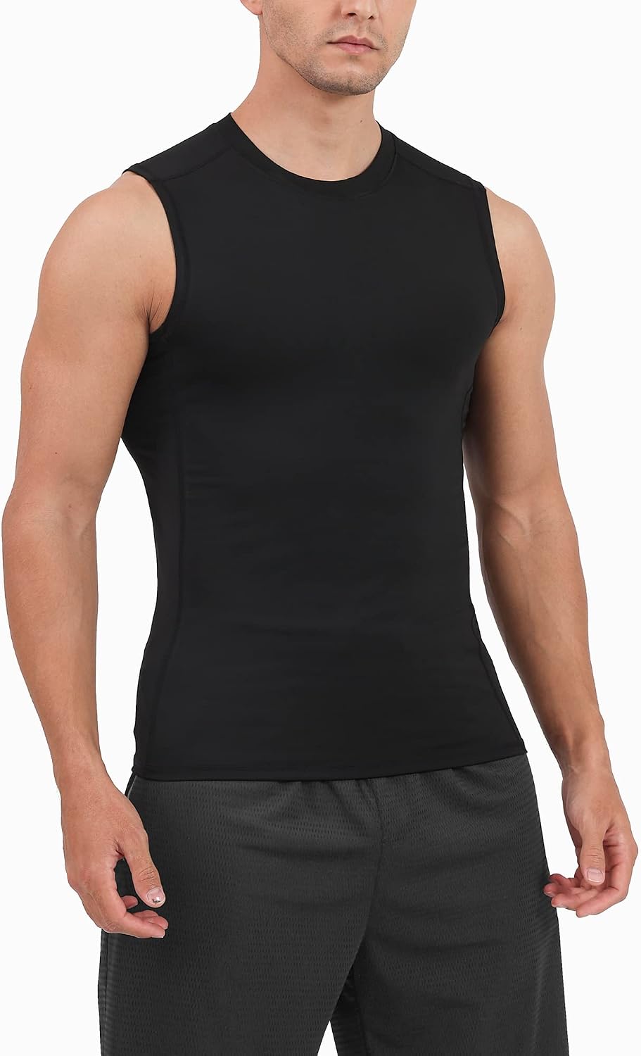 Detalle 2 de HOPLYNN Kompressionsshirt Herren mit Tank 4er Pack