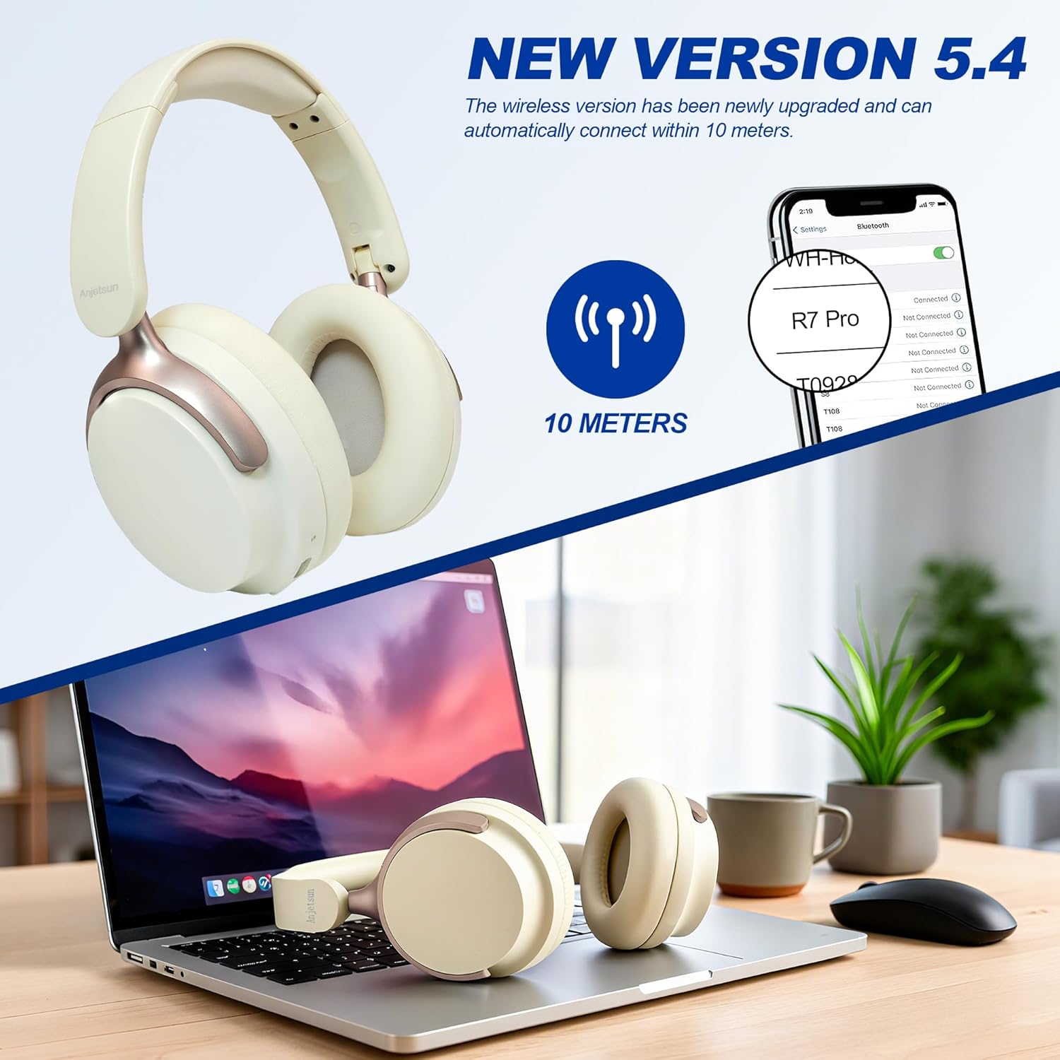 Thumbnail 6 de Anjetsun Auriculares Over‑Ear ANC 80H