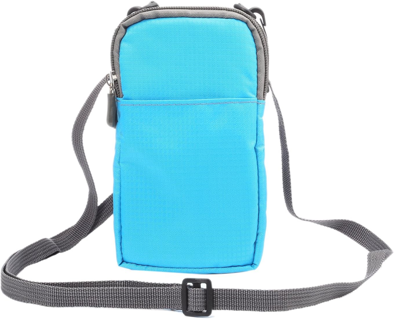 Detalle de Cell Phone Belt Clip Holder for Men – 7.2" Crossbody Nylon Waist Bag