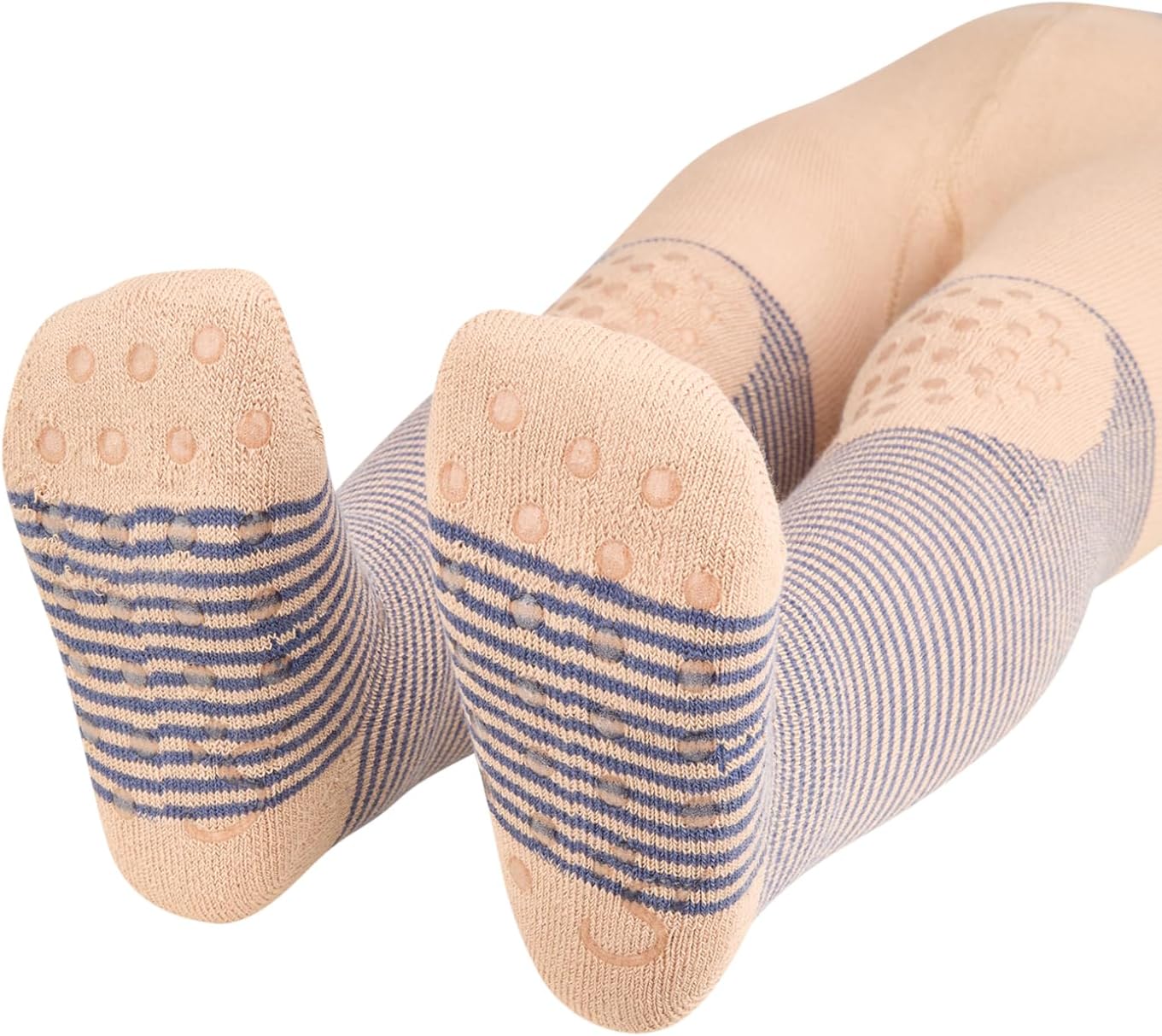 Detalle de Sterntaler Krabbelstrumpfhose Kroko – besonders weiche Baby- und Kinderstrumpfhose mit ABS-Noppen