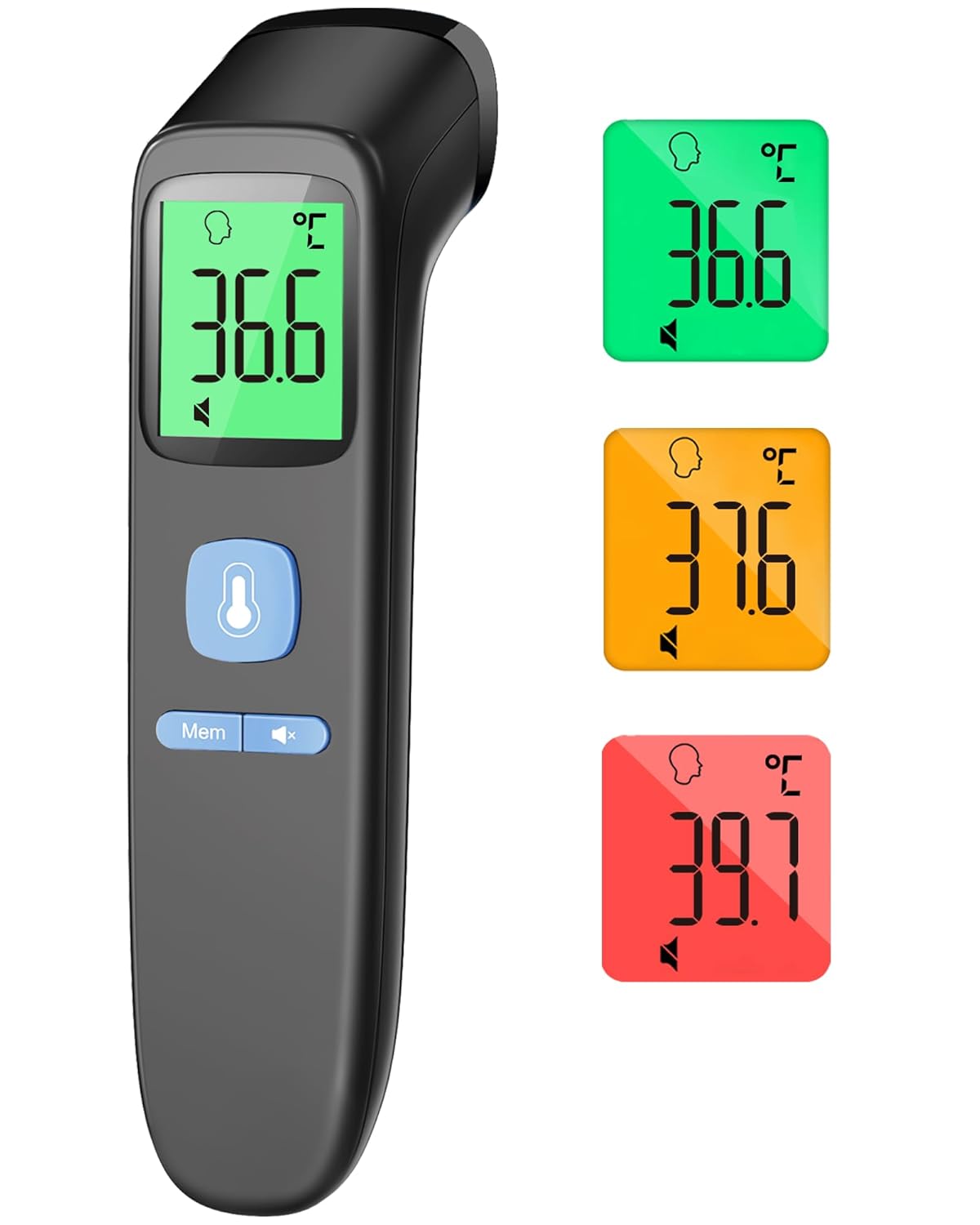 Forehead thermometer no touch, 1 second