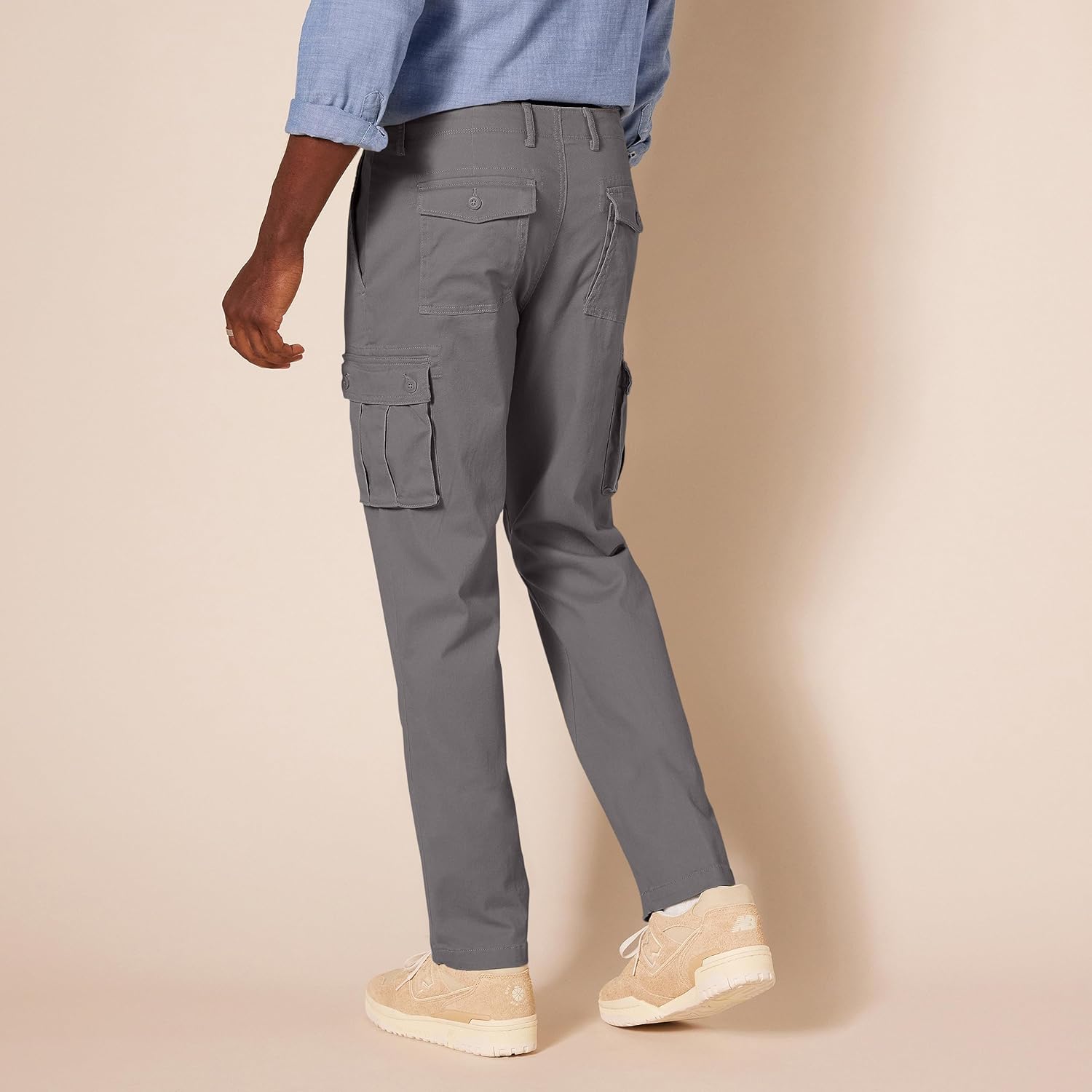 Thumbnail 1 de Amazon Essentials Men's Straight Fit Stretch Cargo Work Trousers (Available in Big & Tall)