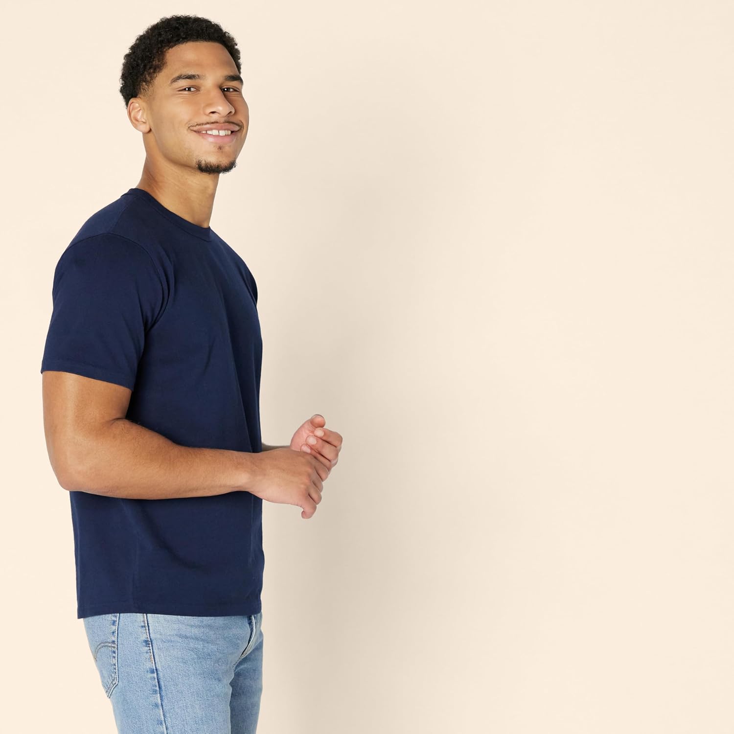 Thumbnail 2 de Amazon Essentials Herren T-Shirt aus schwerer Baumwolle mit lockerer Passform