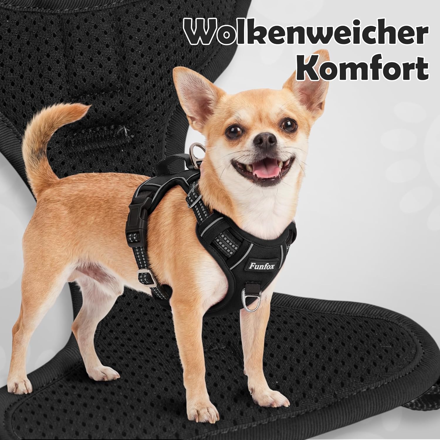 Thumbnail 6 de Funfox Hundegeschirr Grosse Hunde XL