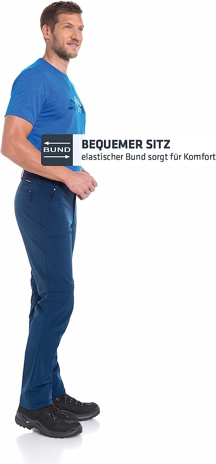 Thumbnail 2 de Schöffel Herren Pants Folkstone Zip Off (22595) – flexible Trekkinghose mit Zip-Off-Funktion