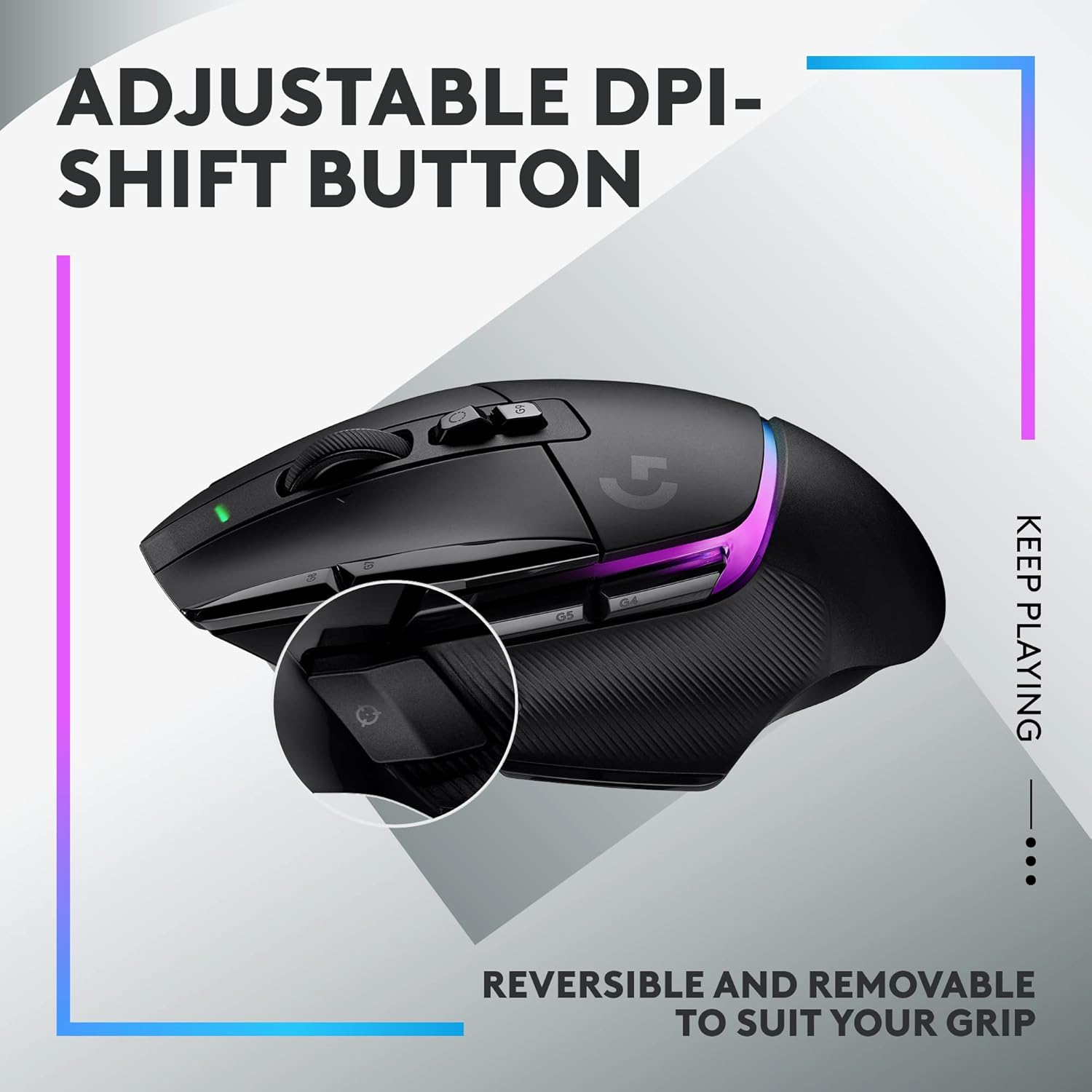 Thumbnail 5 de Logitech G G502 X PLUS Lightspeed Wireless RGB Gaming Mouse