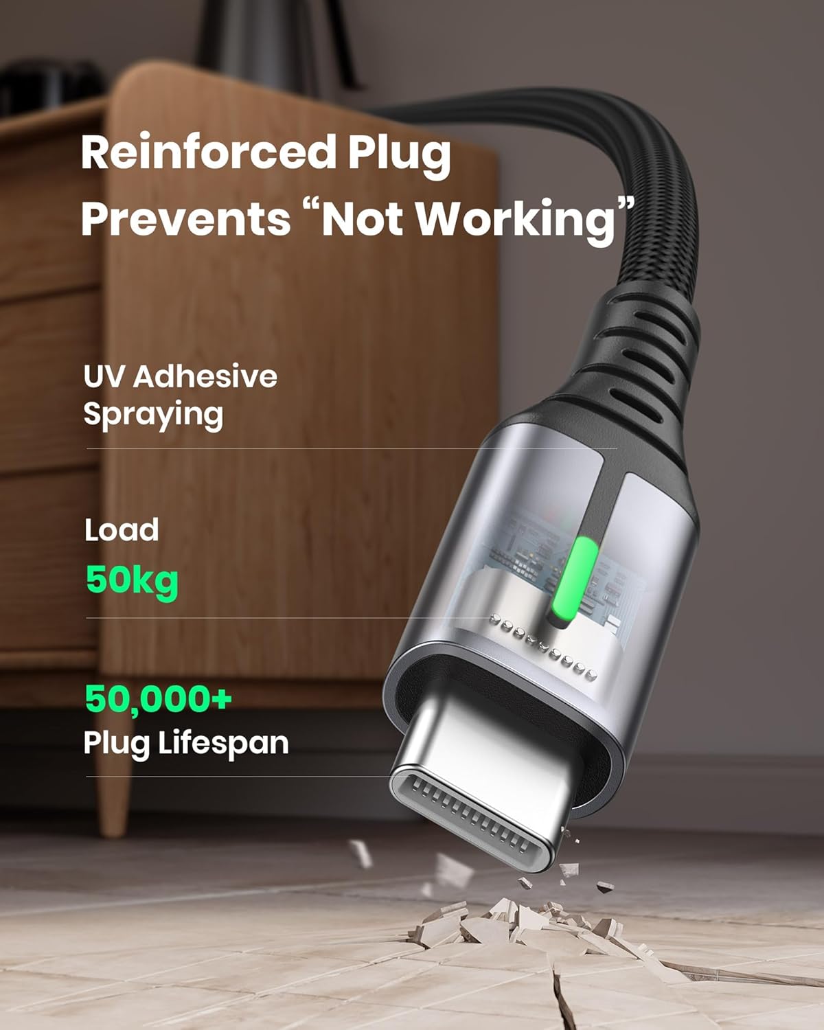 Thumbnail 4 de INIU USB C Cable 1m 3.1A Fast Charge
