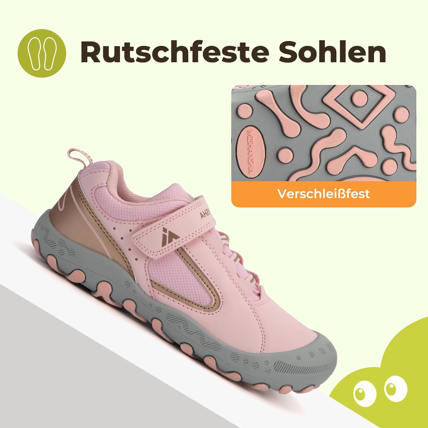 Detalle 2 de Mishansha Kinder Trekking- und Wanderschuhe Unisex 24–38