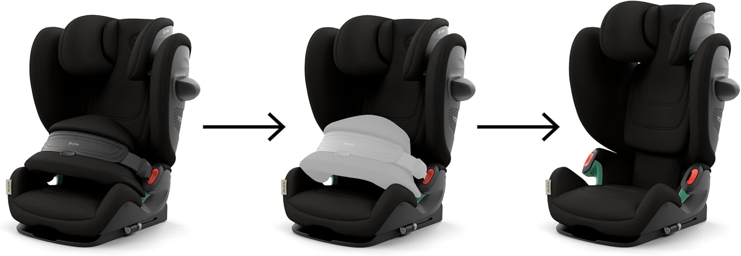 Thumbnail 3 de Cybex Pallas G2/Magic Black-black PU1: seggiolino 2 in 1, sicurezza e praticità