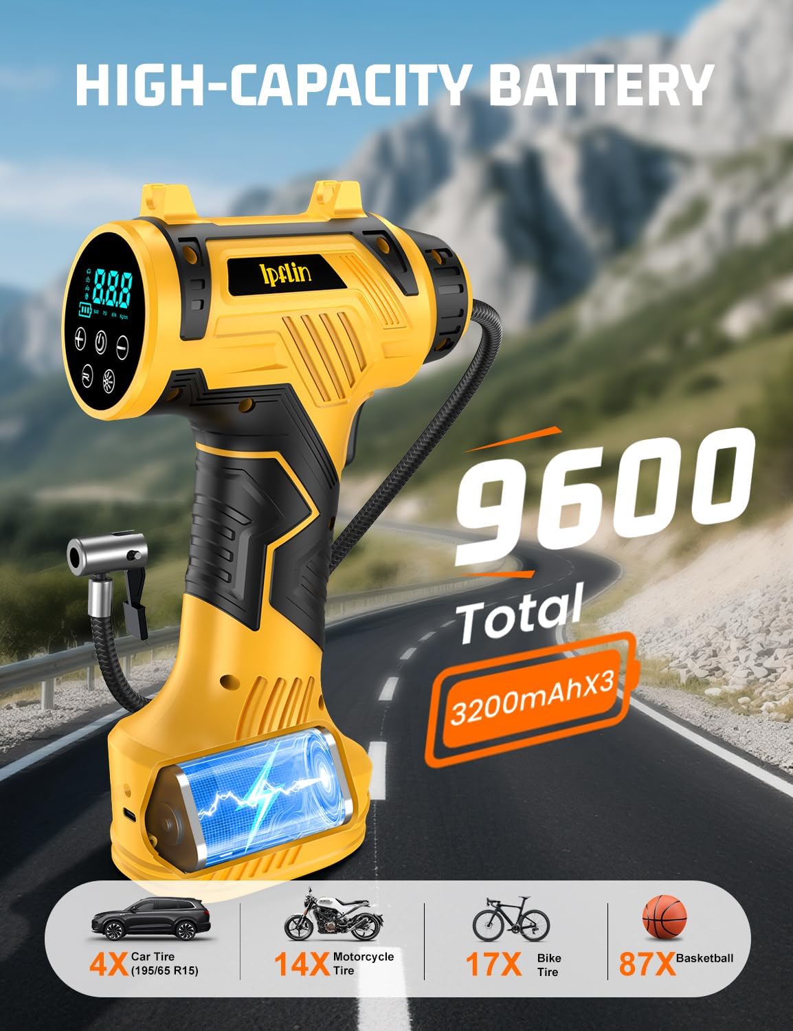 Thumbnail 2 de Ipflin Portable Tire Inflator 160 PSI