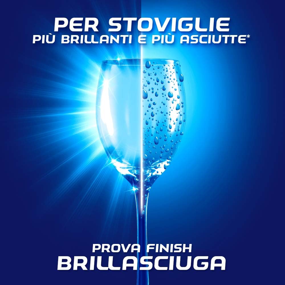 Thumbnail 2 de Finish Brillantante Lavastoviglie al Limone (2 x 500 ml) Brillasciuga: aiuta piatti e bicchieri ad asciugarsi meglio
