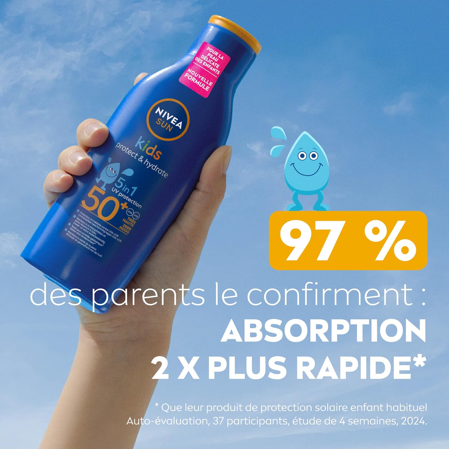 Thumbnail 4 de NIVEA SUN Lait Solaire SPF 50+ enfants