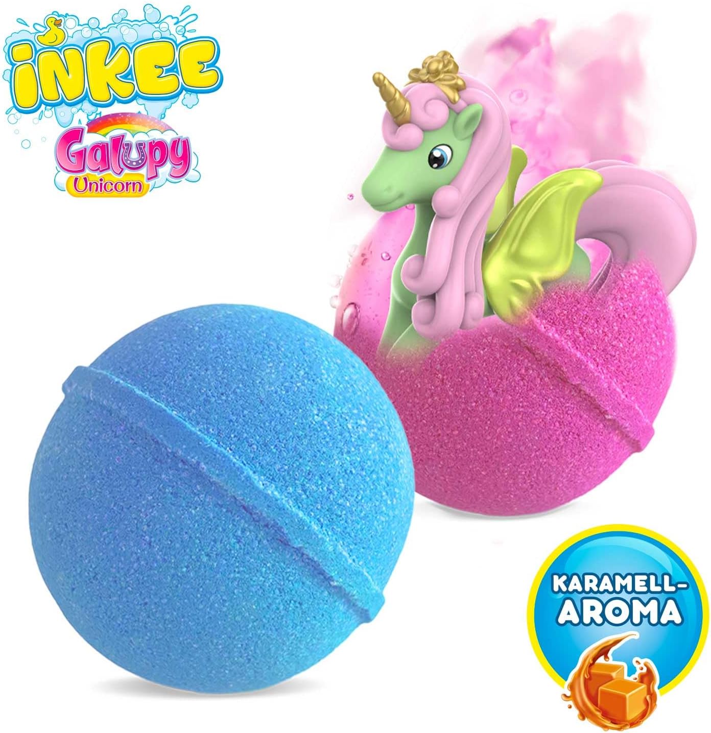 Detalle 2 de INKEE Bombas de baño unicornio 5-Pack