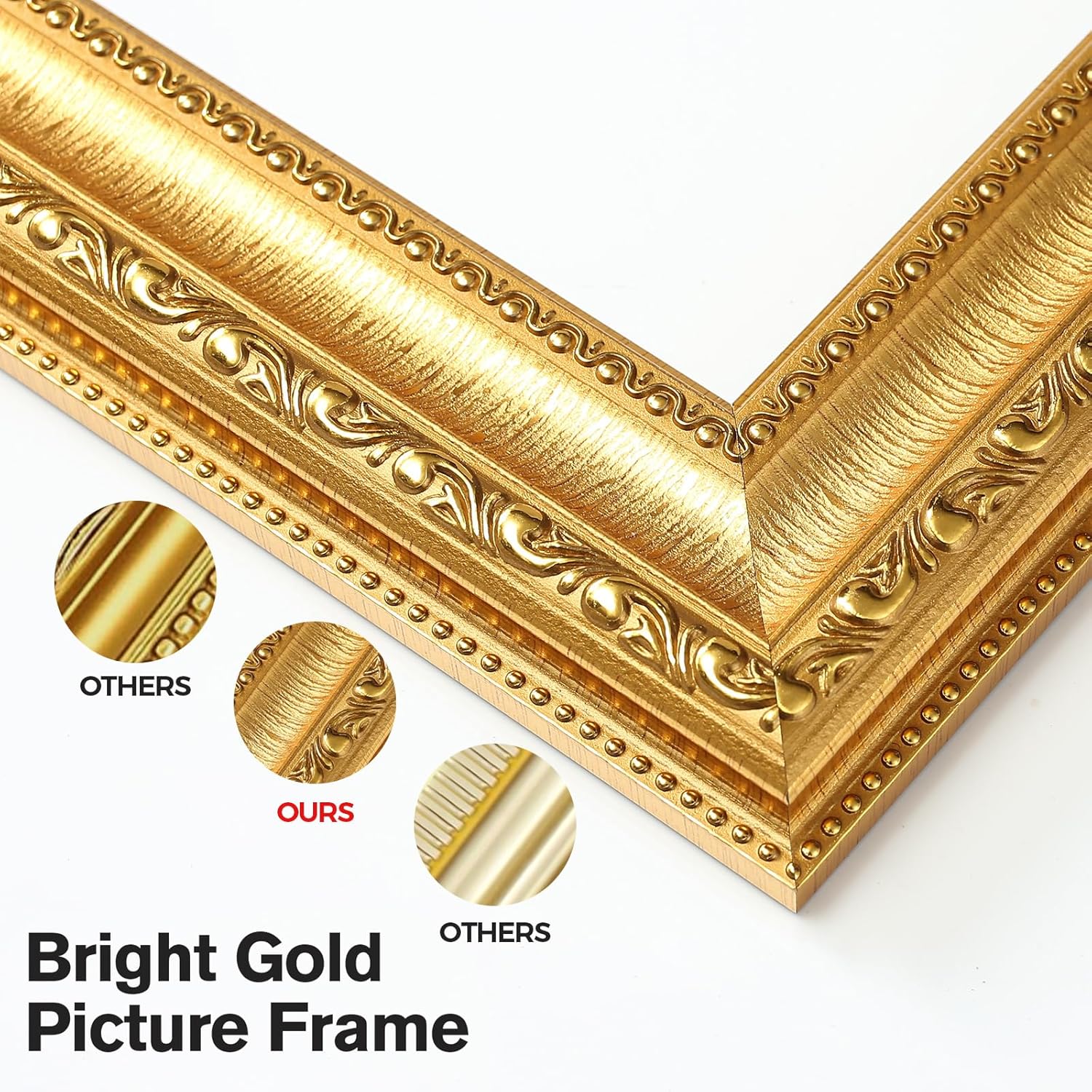 Thumbnail 6 de Splinterix 12x16 Gold Picture Frames Set of 2