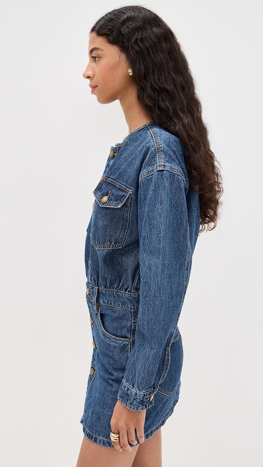 Thumbnail 4 de BLANKNYC Ready Set Go Denim Mini Dress