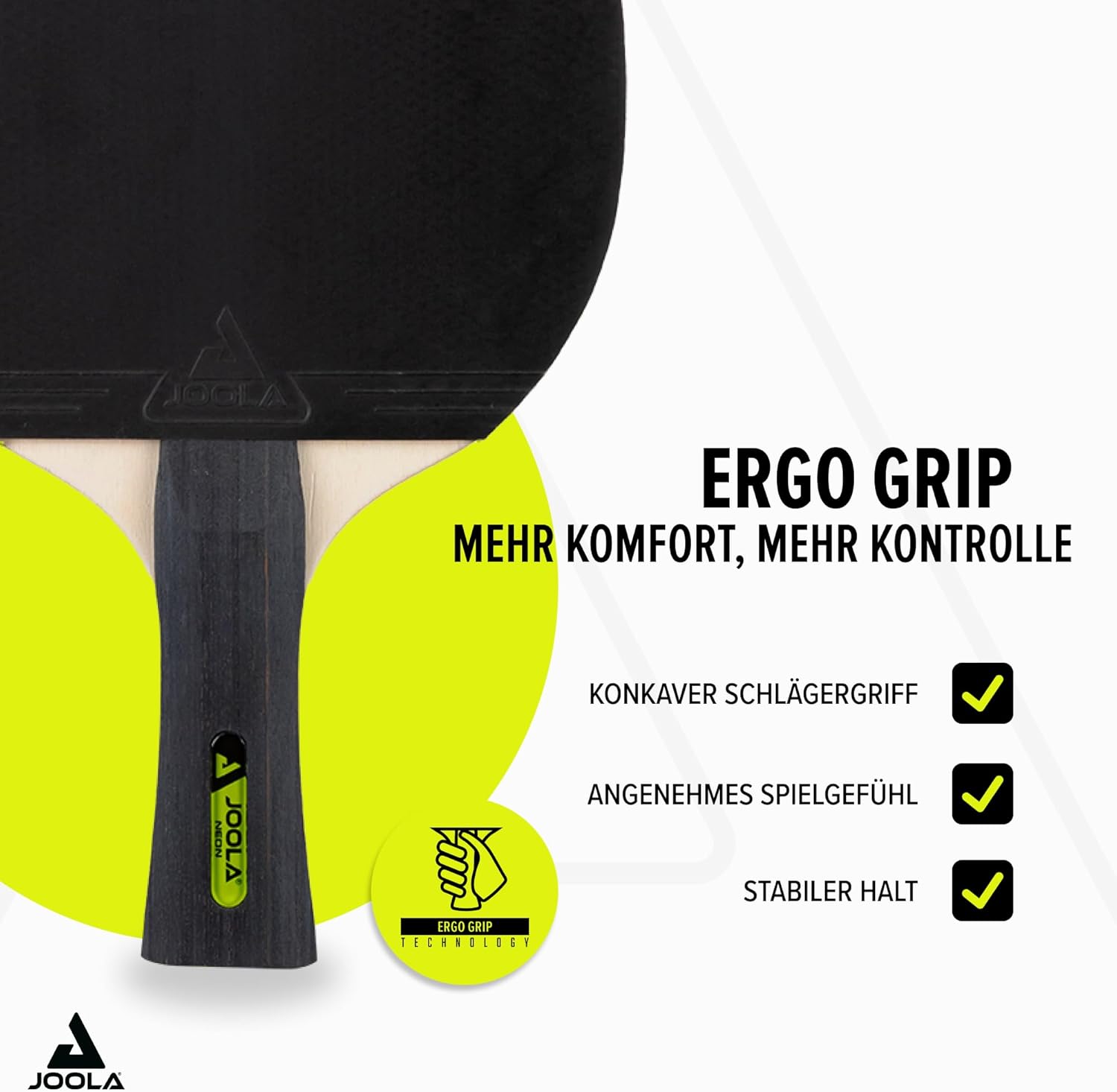 Thumbnail 3 de JOOLA Tischtennis Set – 4 NEON-Schläger, 8 Bälle und Tragetasche