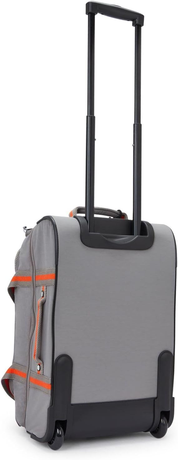 Detalle de Kipling TEAGAN US Kleine Reisetasche mit Rollen – Inviting Grey