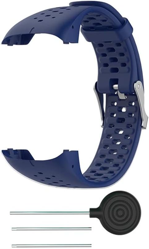 Detalle de INF Silikon-Armband kompatibel mit Polar M400/M430 – Ersatzband mit Werkzeugen