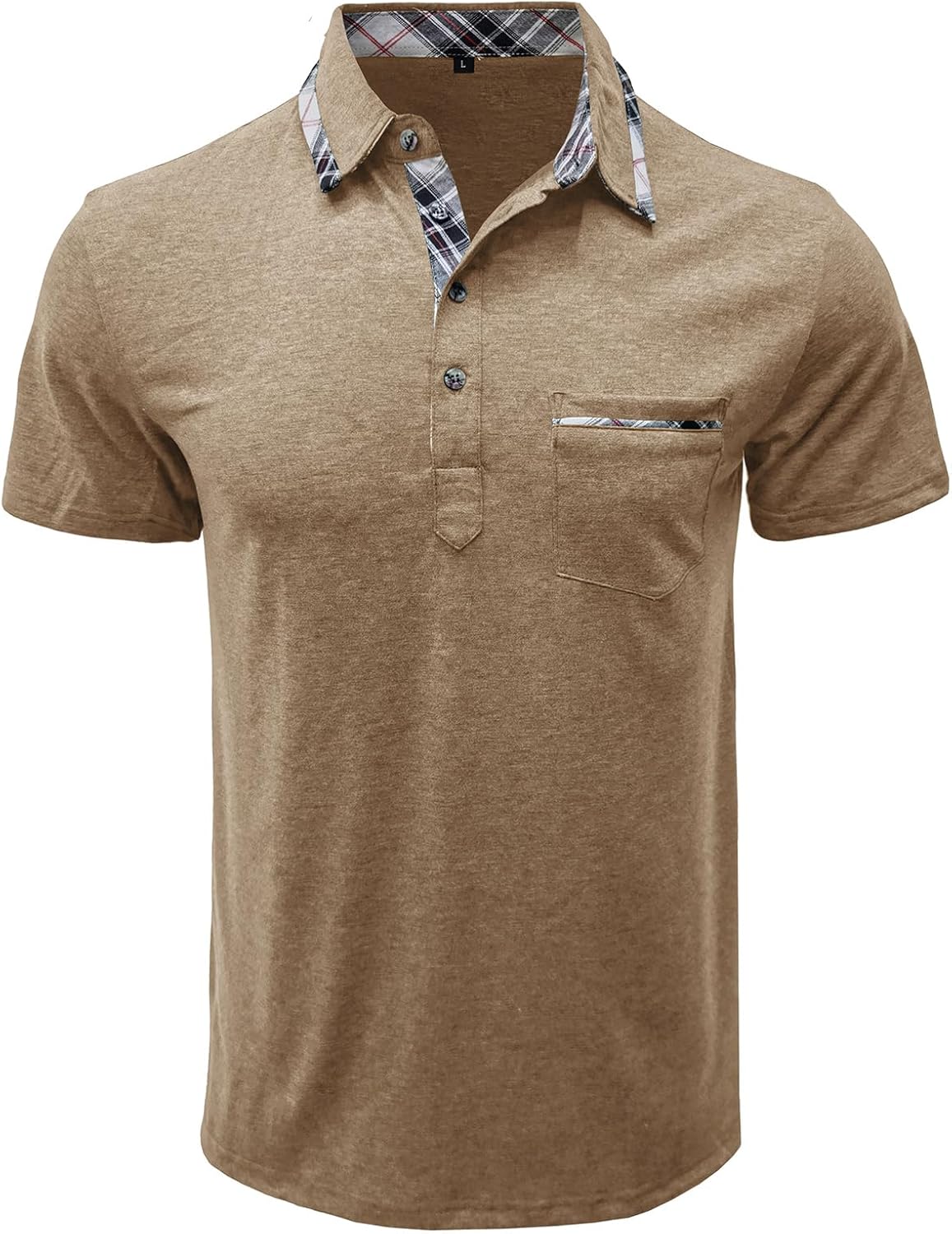 Detalle 2 de Comilaka Polo manches courtes homme