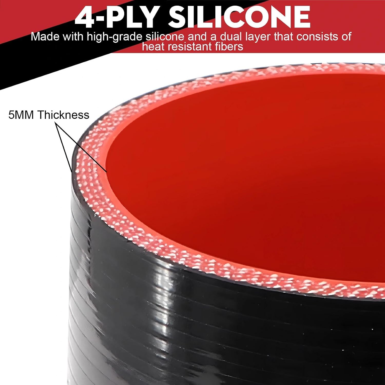Detalle de Silicone Hose Coupler 89 mm ID