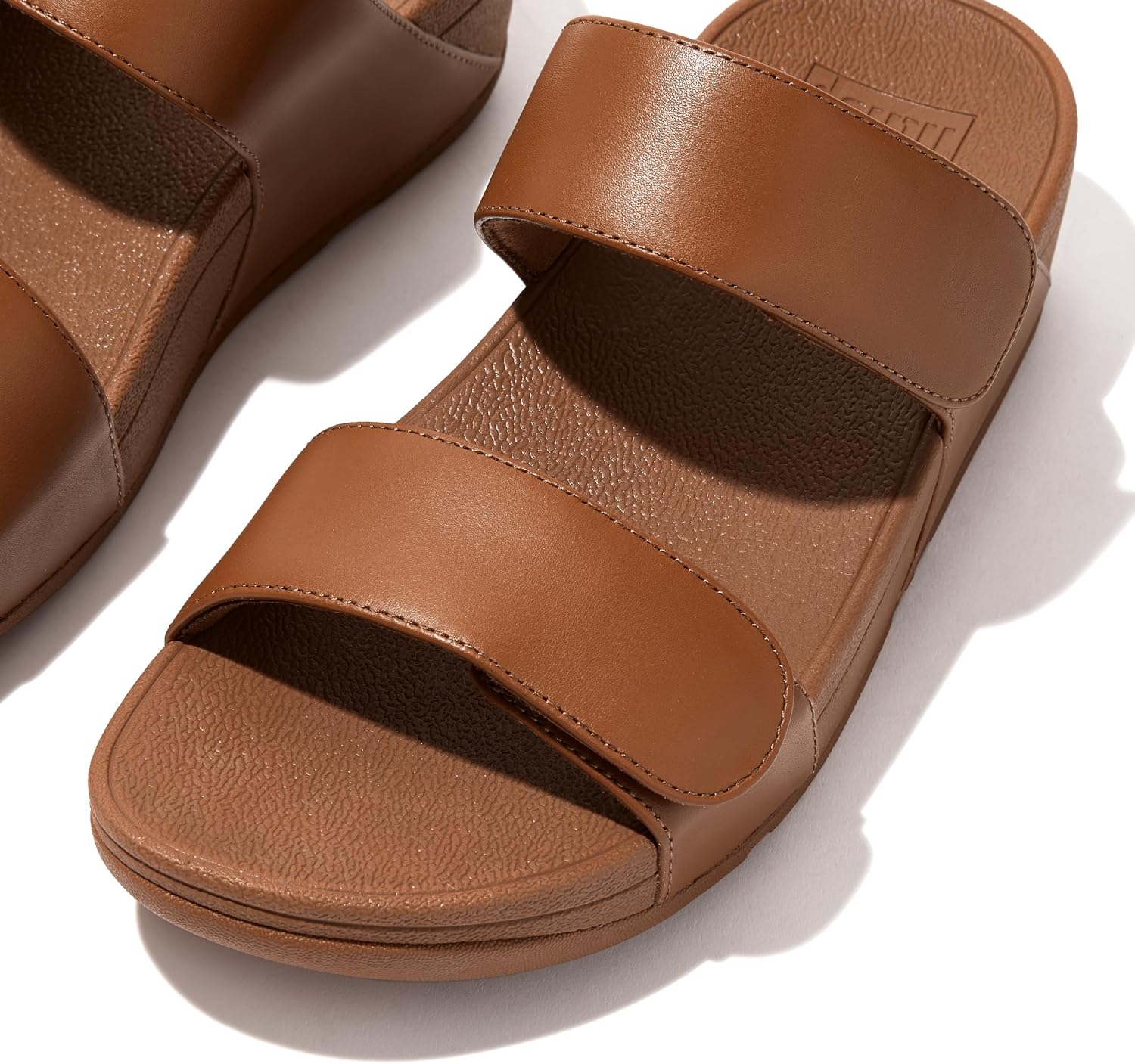 Detalle 2 de Fitflop Lulu Adjustable Leather Back-strap Sandals – Sandales femme polyvalentes et confortables