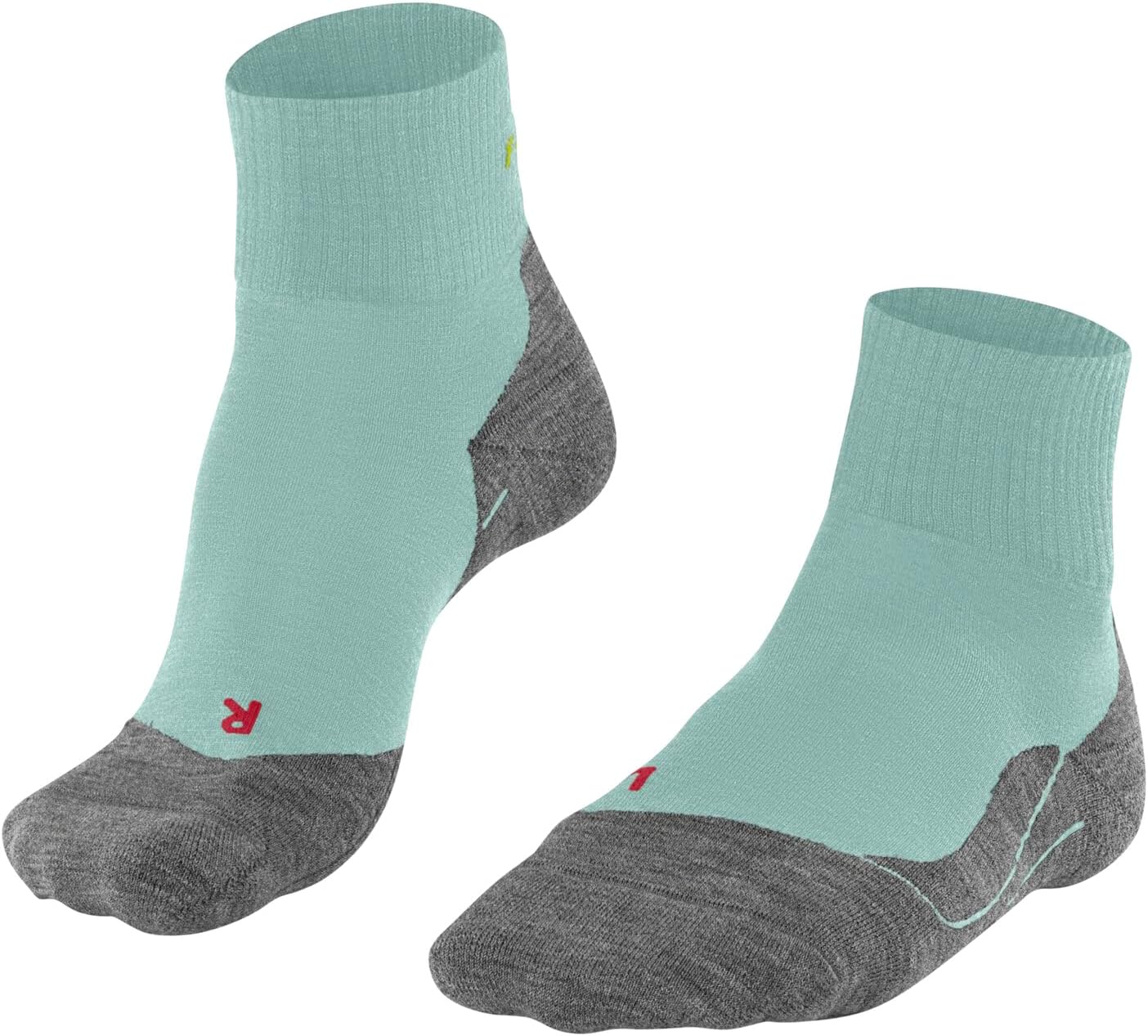 Detalle de FALKE Damen TK5 Short Wandersocken – atmungsaktive Merinowolle, schnelle Trocknung, geruchshemmend
