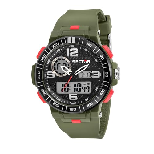 Detalle de Sector No Limits Orologio da uomo EX-28 – resistente fusione di stile in ABS e poliuretano
