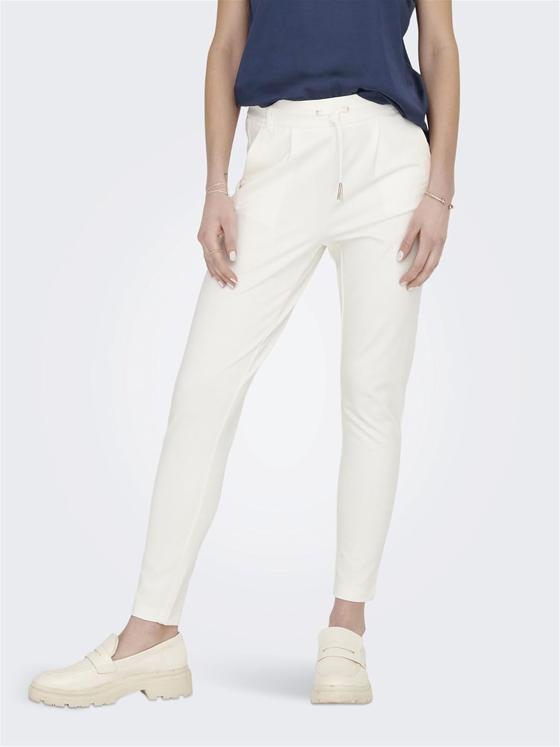 Thumbnail 1 de ONLY Damen Chino Hose ONLPARIS Slim Fit – leichtes Design mit Marken-Details