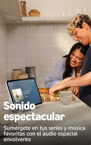 Detalle de Amazon Echo Show 11 (última generación): pantalla Full HD de 11" con Alexa+ y sonido envolvente