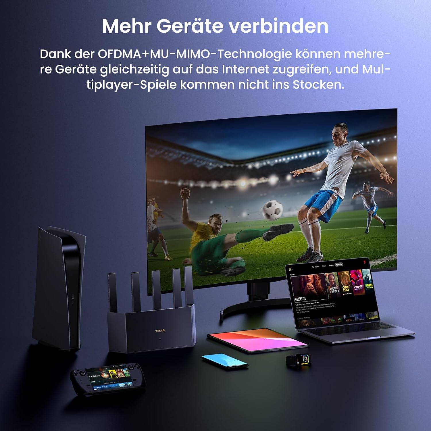 Thumbnail 6 de Tenda RX2L Pro Wi-Fi 6 Router WLAN