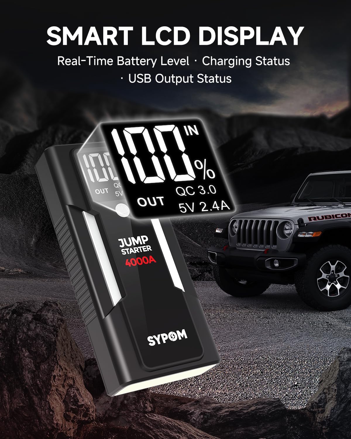 Thumbnail 4 de SYPOM Jump Starter 4000A Peak
