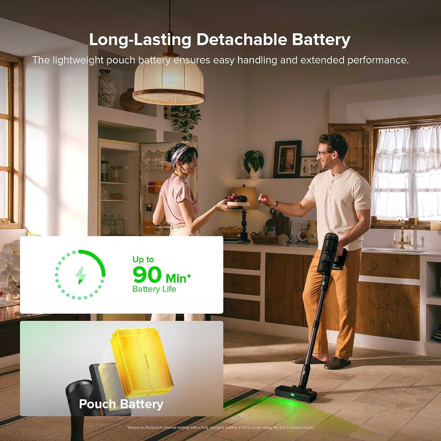 Detalle 2 de Roborock cordless stick vacuum H60