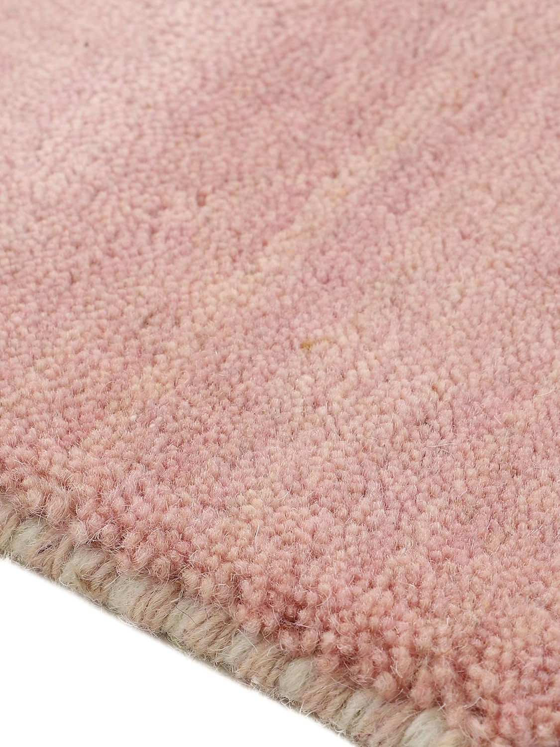 Thumbnail 3 de CarpetFine Alfombra Redonda Gabbeh Uni Rosa Ø 300 cm 🛋