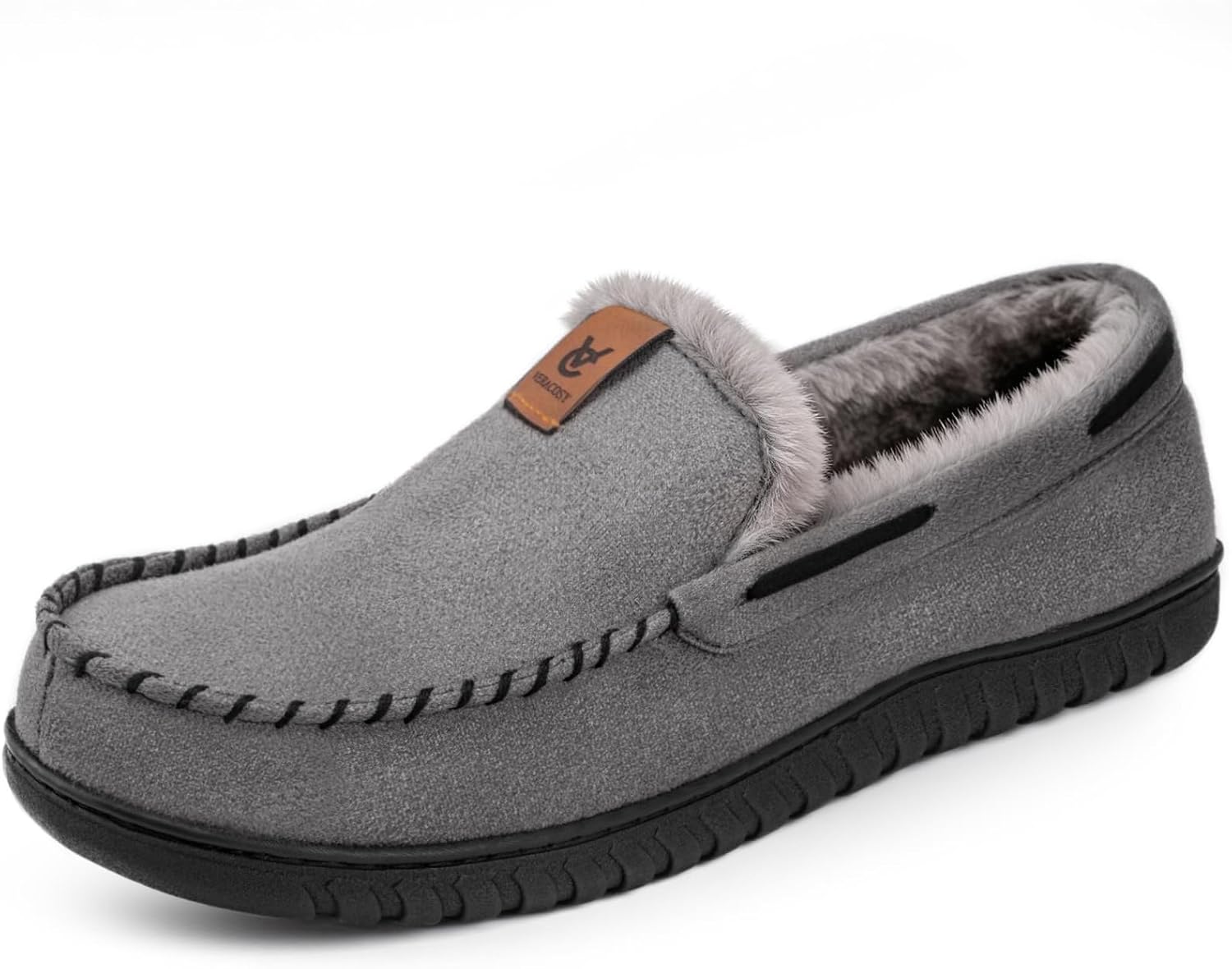 Thumbnail 1 de VeraCosy Men's Classic Moccasin Slippers Memory Foam slippers
