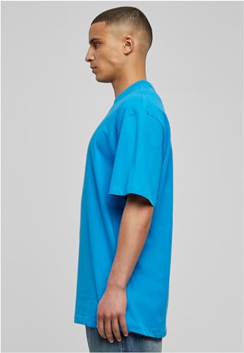 Thumbnail 8 de Urban Classics TB006-Tall tee: Camiseta hombre azul Turquoise, corte más largo y talla 6XL