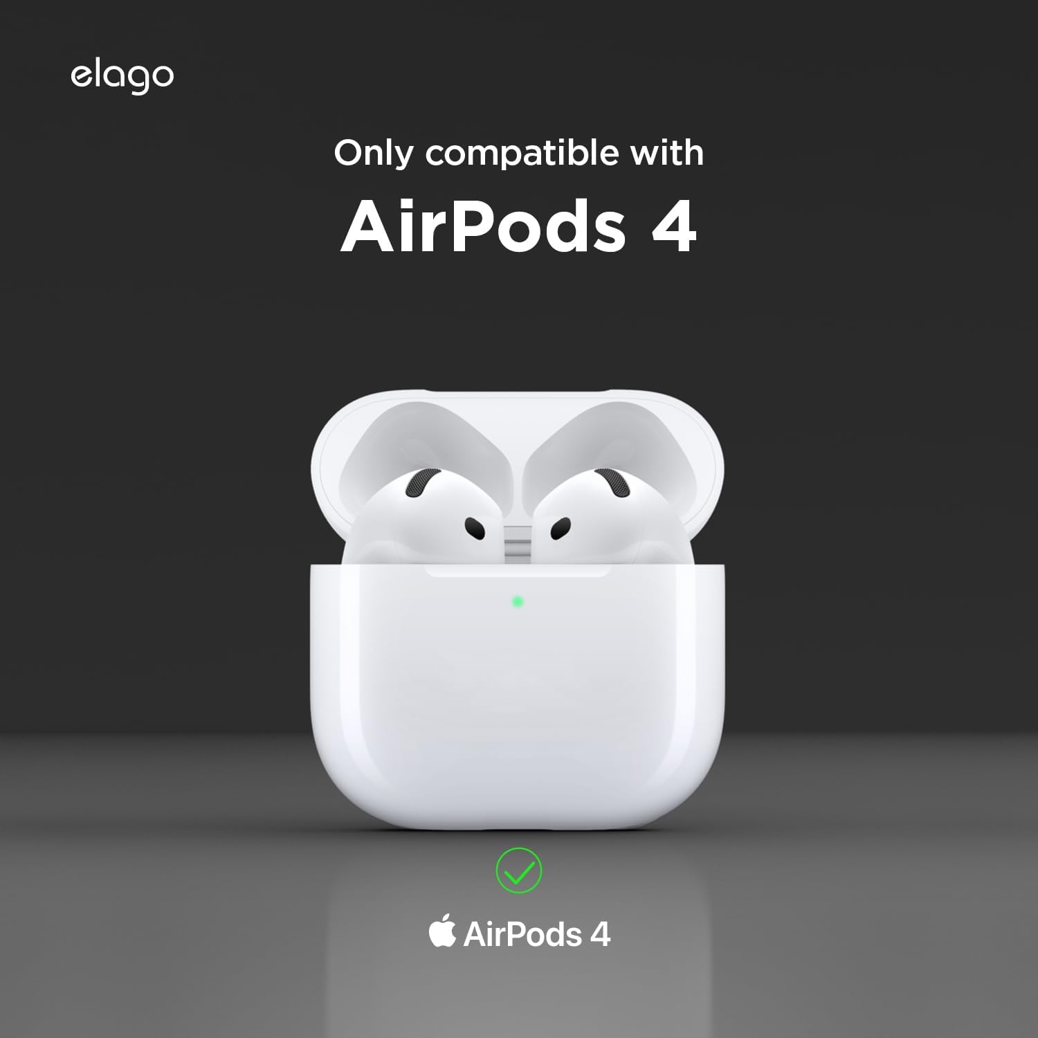 Detalle 2 de elago Armor Coque lecteur de cassette pour AirPods 4 (bleu) avec lanière