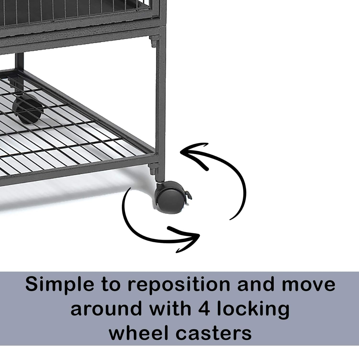 Detalle de MidWest Homes for Pets Critter Nation Single Unit Small Animal Cage (2 tiers) with pan, shelf, ramp & cover