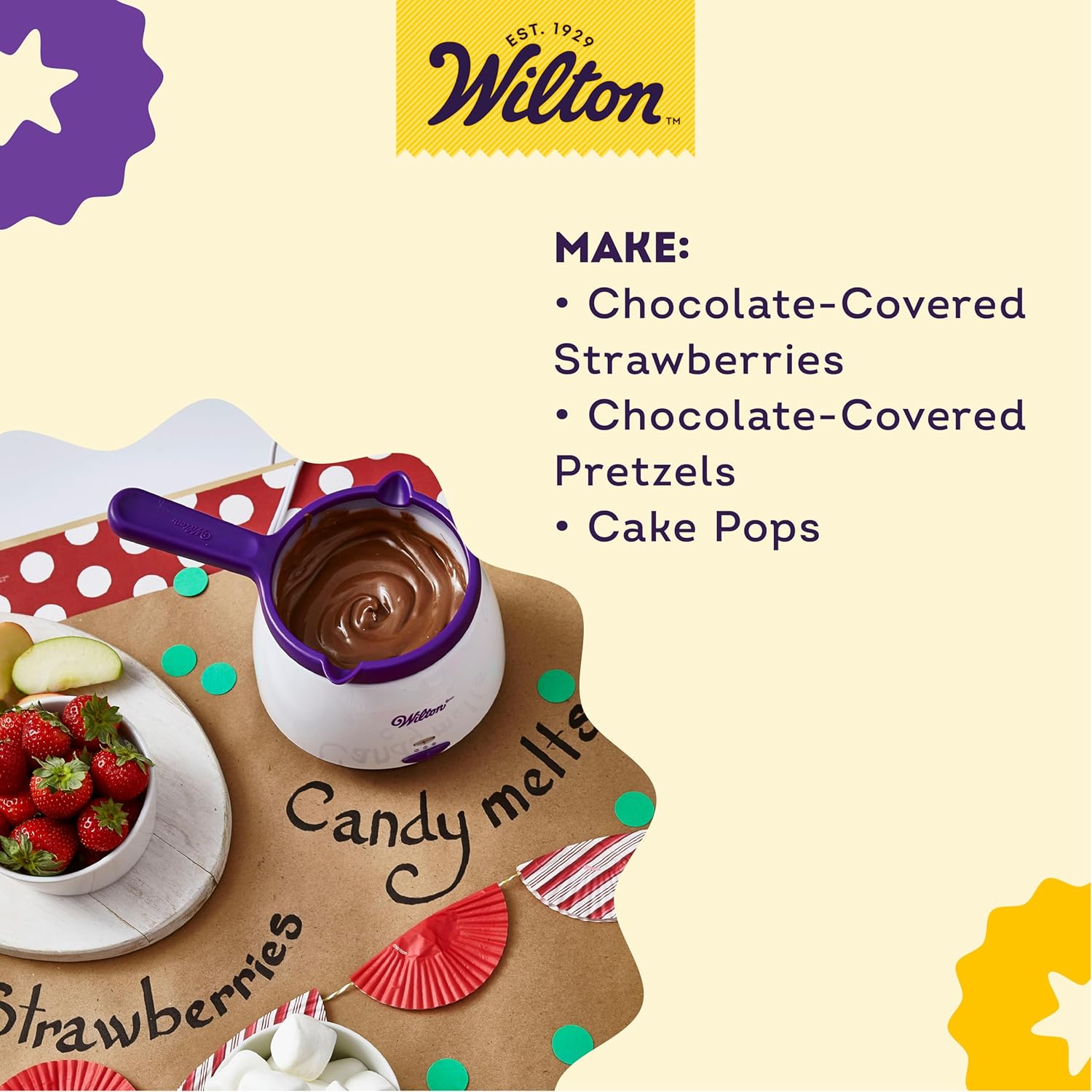 Thumbnail 4 de Wilton Candy Melts Melting Pot 2.5-cup 🍫