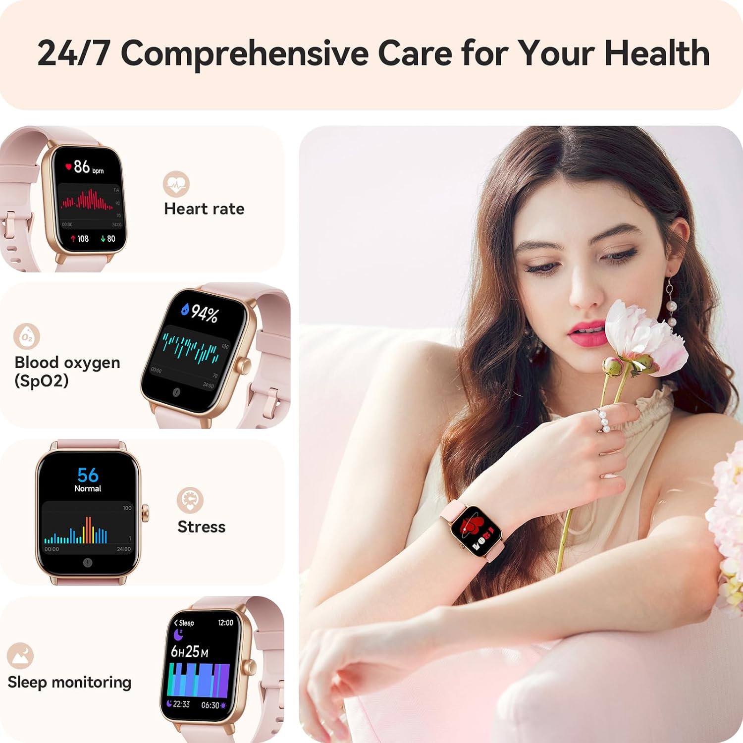 Detalle 2 de Smartwatch 1.8" for Women