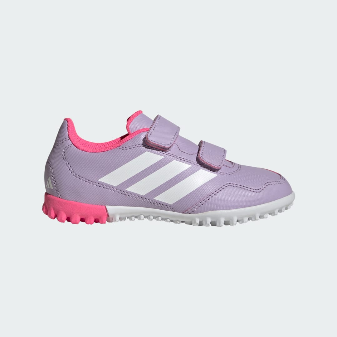 Detalle de Adidas Youngstar Rise, zapatillas de hockey hierba para niños violetas