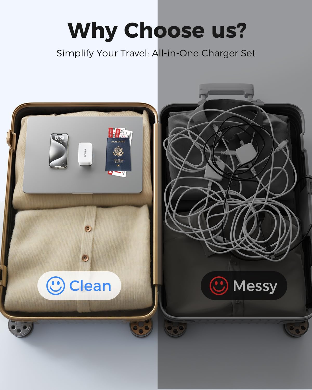 Thumbnail 5 de SUPERONE Retractable iPhone Charger 78W