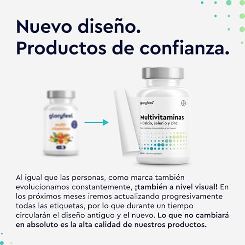 Thumbnail 1 de Gloryfeel Multivitaminas y Minerales 450 comprimidos – suministro para más de 15 meses
