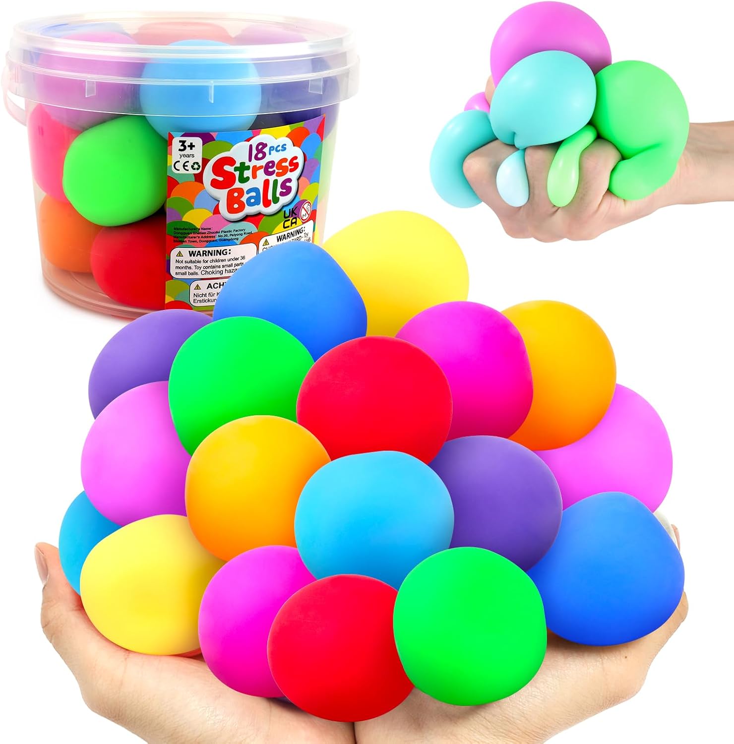 Detalle de Stress Balls, 18-Pack