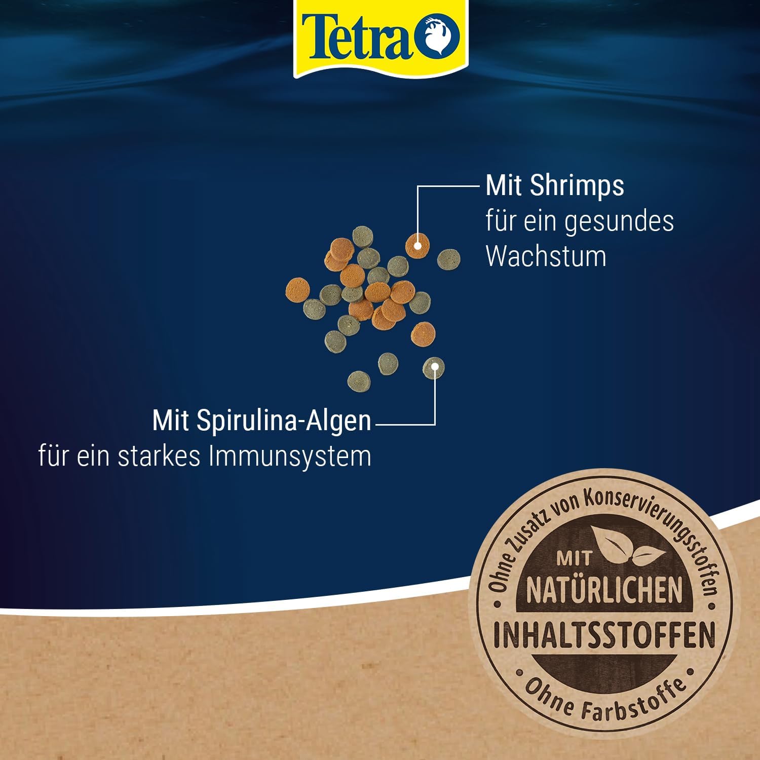 Thumbnail 3 de Tetra Wafer Mix – Bodenfischfutter für Welse und Krebse, 1 L